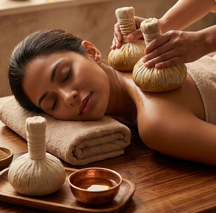 Kizhi + Massage + Sauna