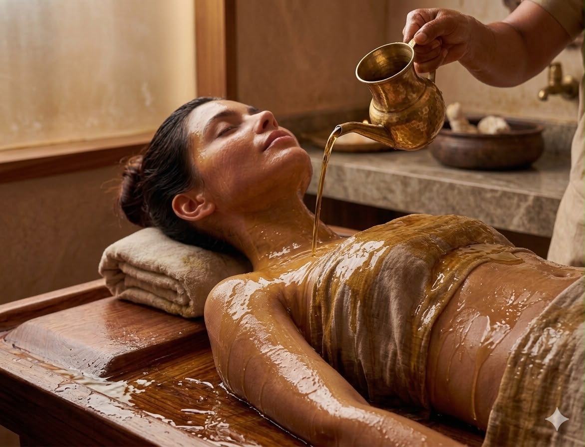 Pizhichil + Massage